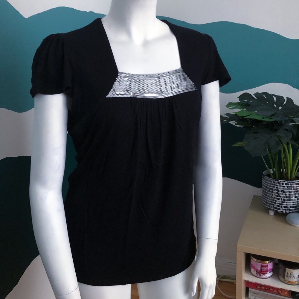 MXM (Addition Elle) cap sleeves top